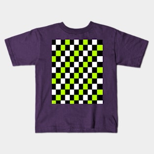 Checkerboard 2 - Pattern Kids T-Shirt